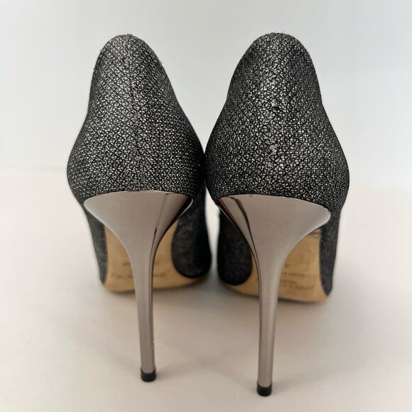 s-l400.jpg Jimmy Choo Glitter Pointed-Toe Pumps Shoes Heels | Size 37 (US 7)